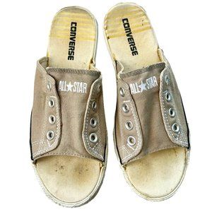 Converse All Star Cutaway Sandals Slides Size 8
